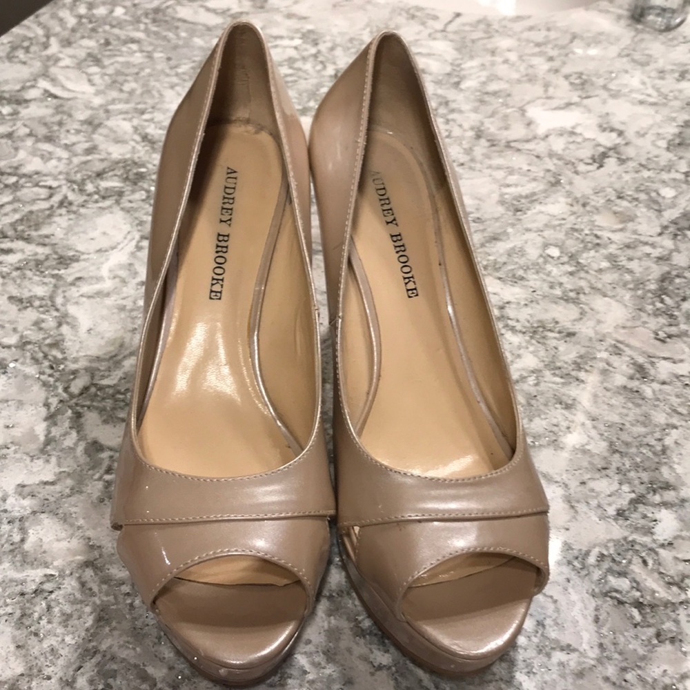 Audrey Brooke platform heels